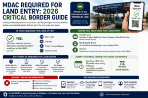 MDAC Required for Land Entry 2026 Critical Border Guide